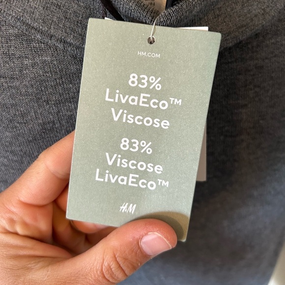 Gray Women's Polo button Top - Picture 3 of 4